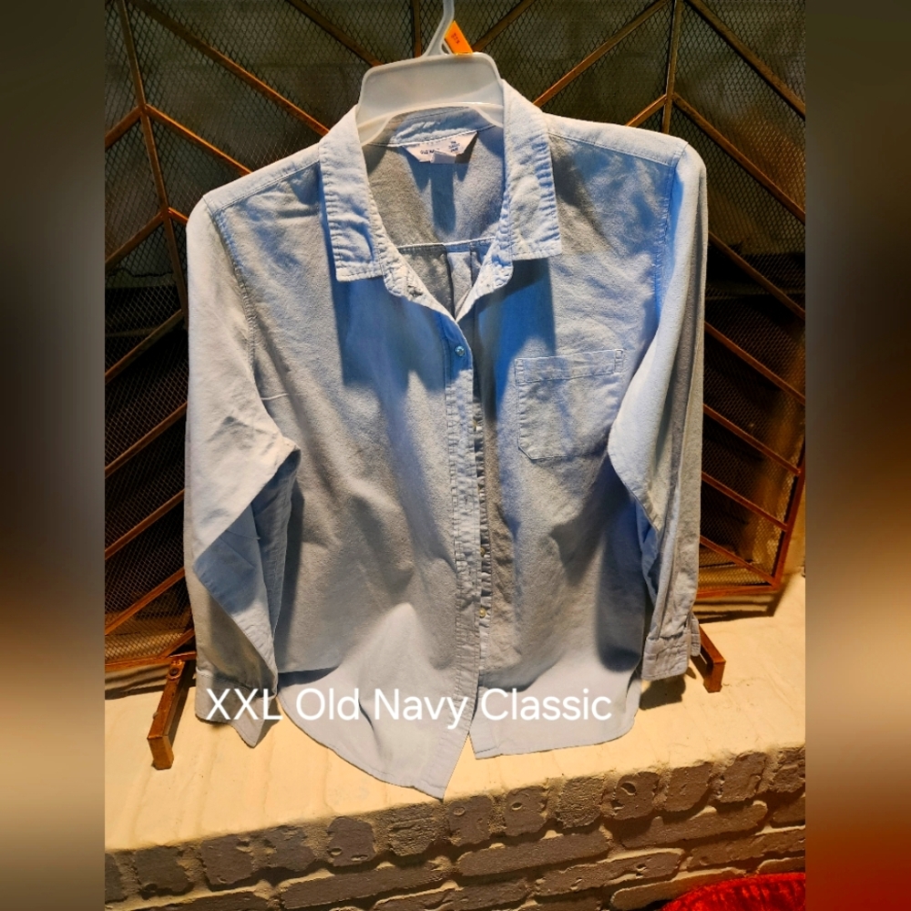 Old Navy Light Blue Shirt